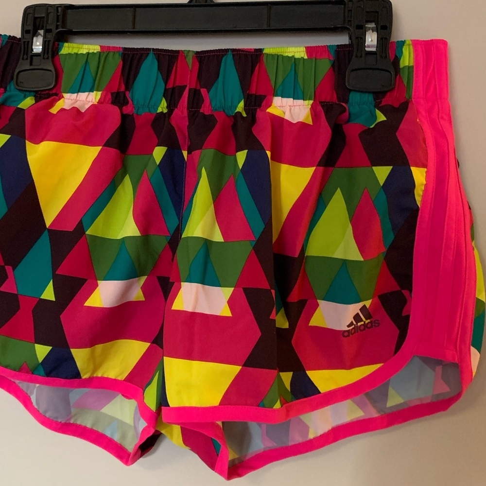 Adidas Neon Running Shorts